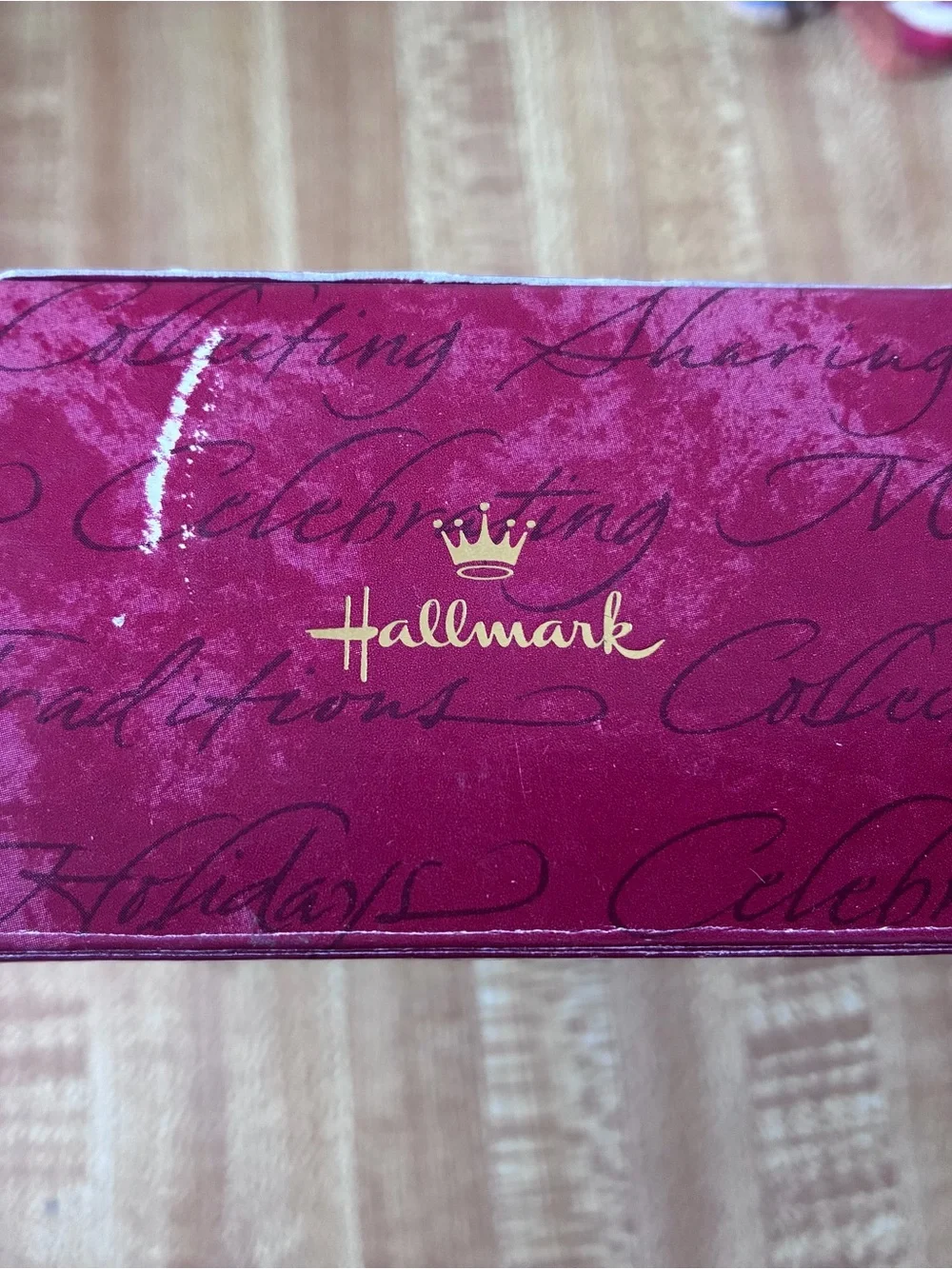 Hallmark box paint ready